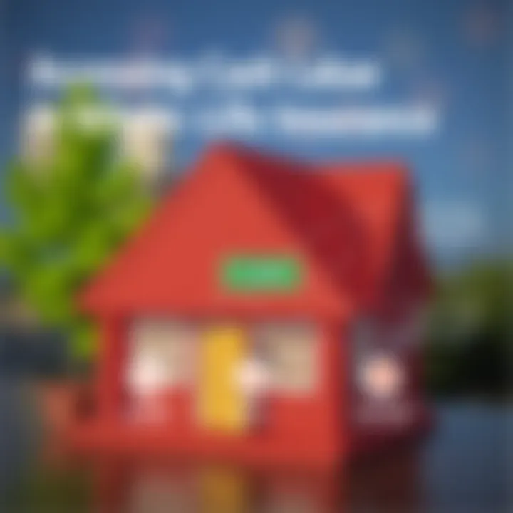 Diagram illustrating cash value access in whole life insurance