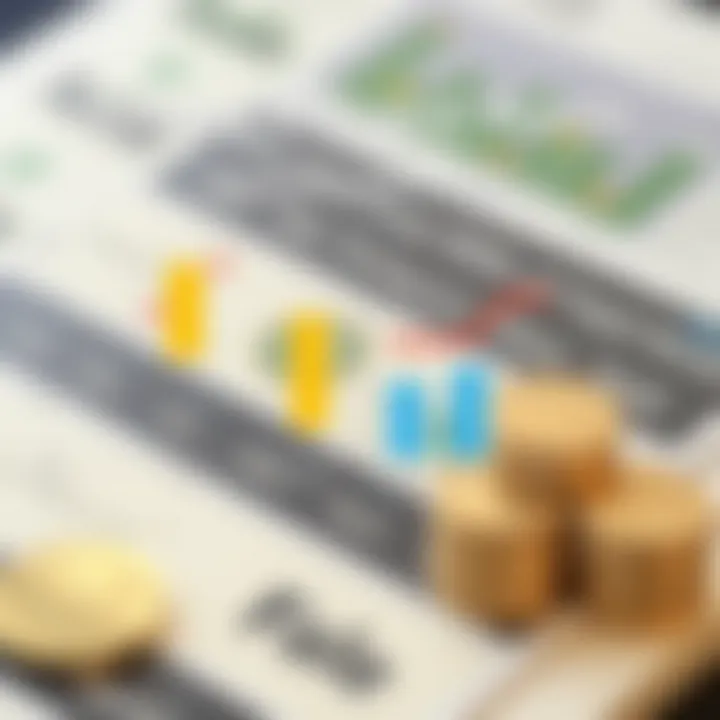 Chart comparing the yields of treasury bills and bonds