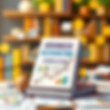 An advanced accounting textbook showcasing complex concepts