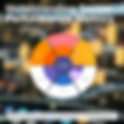 Visual representation of sector performance metrics