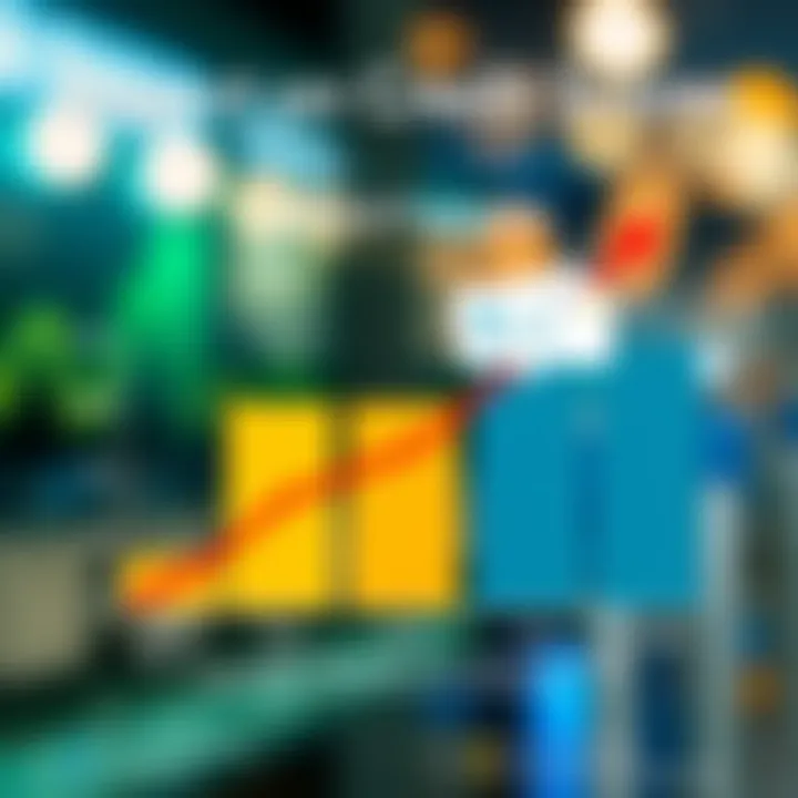 Graph depicting credit score implications