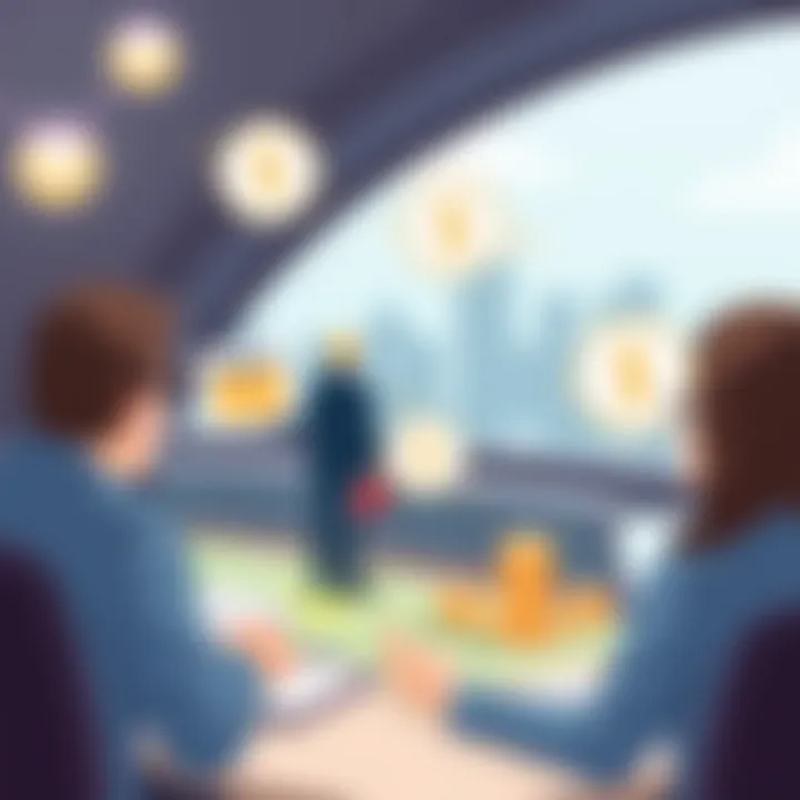 Conceptual image of decision-making in finance