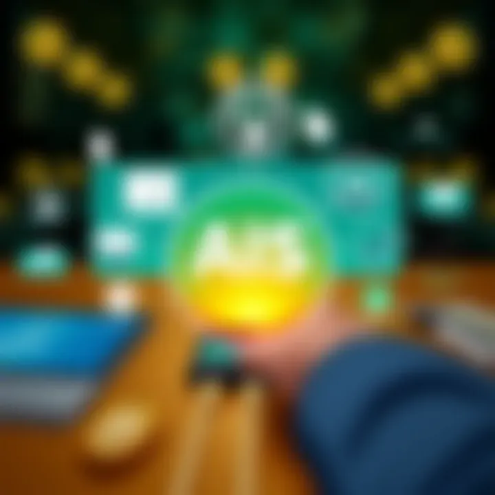 Visual representation of technology driving AIS