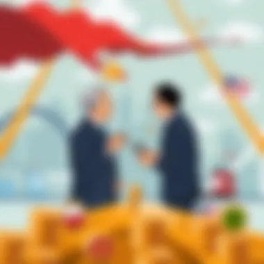 Navigating Political Turmoil Political leaders in a strategic discussion following an unexpected political upheaval.