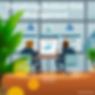 Developing Robust Risk Management Frameworks A group assessing risk management strategies in a corporate setting.