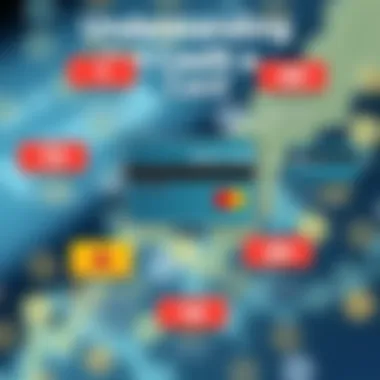 Abstract representation of credit card transactions