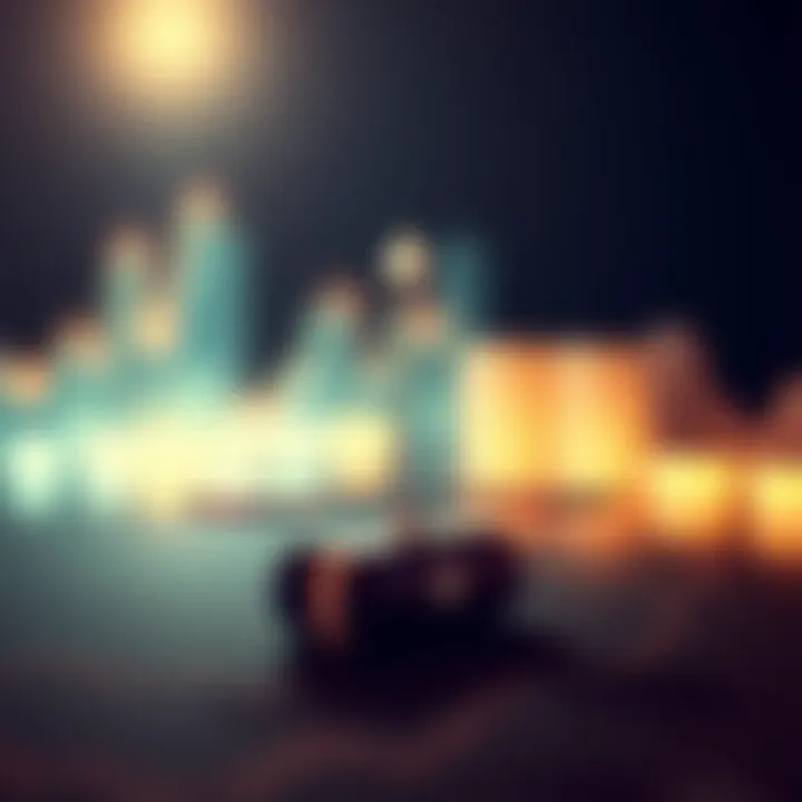 A conceptual image showing risk and reward balance