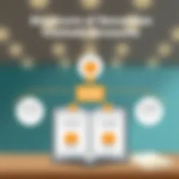 Illustration depicting the structure of securities custody accounts