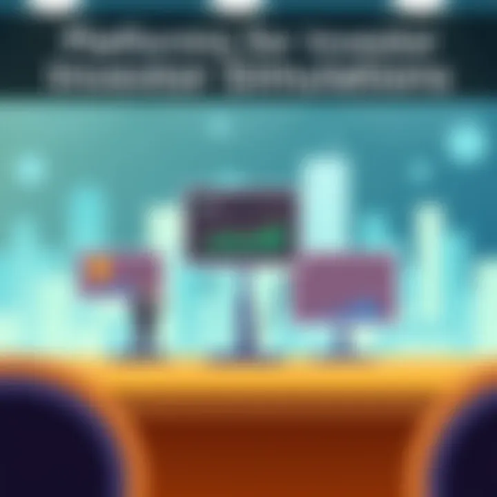 Diverse platforms for investor simulations