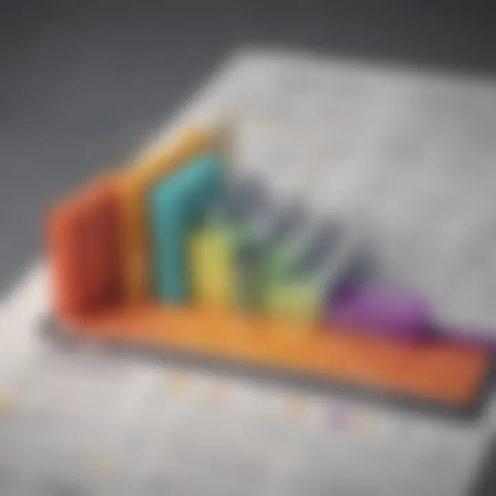 Graph showcasing bond pricing mechanisms and market fluctuations