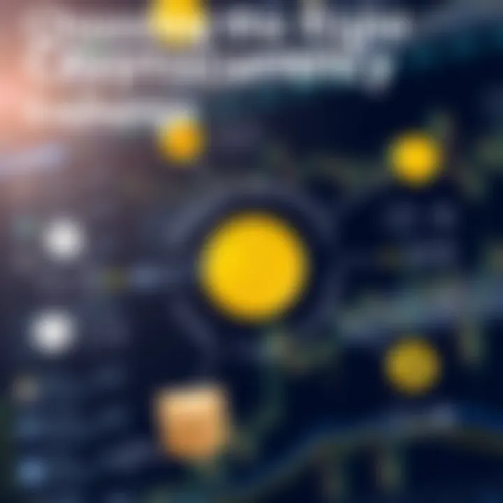 Choosing the Right Cryptocurrency Exchange Illustration of cryptocurrency exchanges