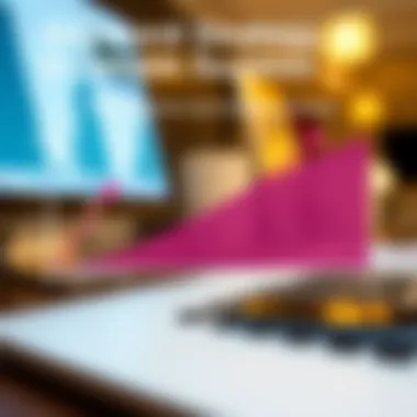 Graph showing the correlation between keyword strategy and campaign success