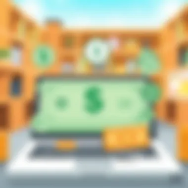 Effective Money Management in a Digital Age Graphic showing digital money management tools