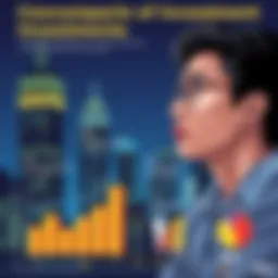 Young professional contemplating investment opportunities