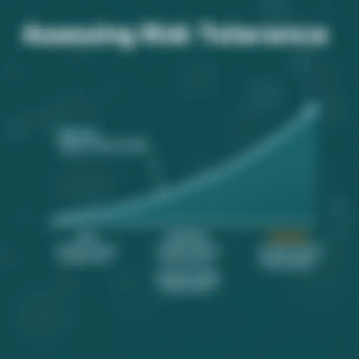 An infographic illustrating risk tolerance levels