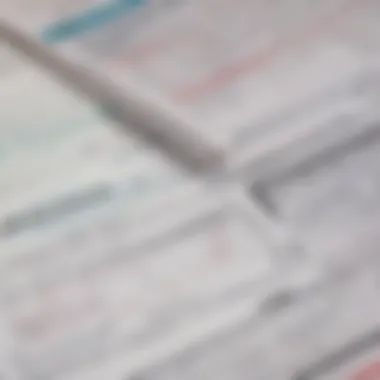 Comparison of Tax Returns Two tax returns side by side