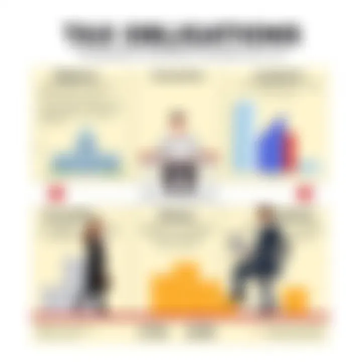 Visual representation of tax obligations for business entities