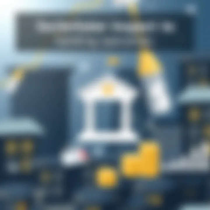 Securities Impact on Banking Operations Conceptual illustration of securities impacting banking