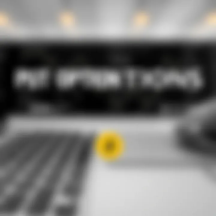 Put Options Mechanics Visual representation of put options mechanics