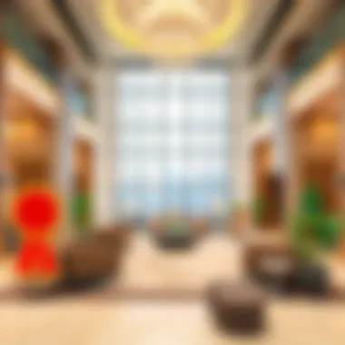 Luxurious Condotel Lobby Luxurious condotel lobby showcasing modern design