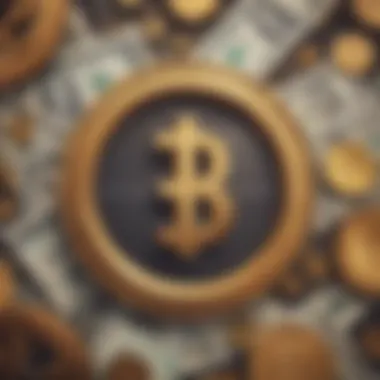 Currency Symbols Illustration depicting various currencies and their symbols