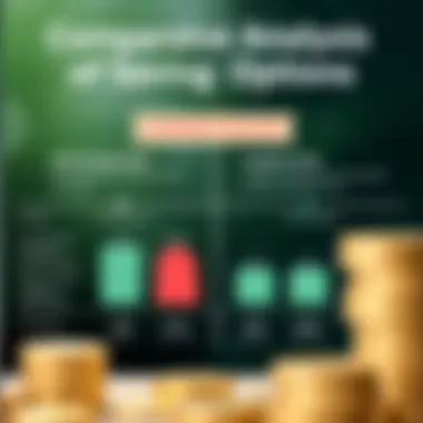 Visual comparison of ESA savings accounts against traditional savings options