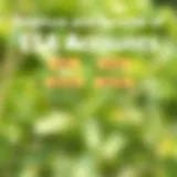 Detailed structure of ESA savings accounts showing benefits and limitations