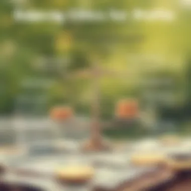 A balanced scale representing ethical investment decisions