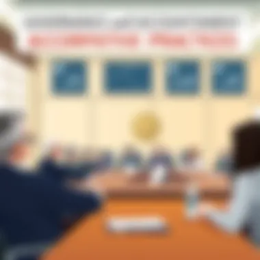 An ethical boardroom meeting emphasizing governance and accountability