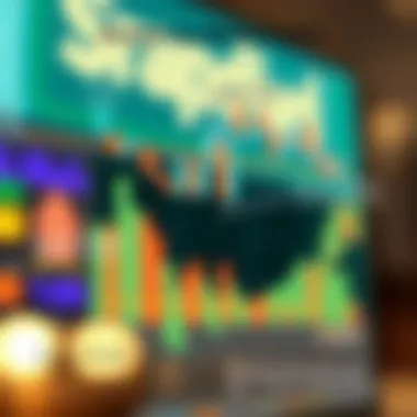 Hammer candlestick pattern signaling potential market reversal