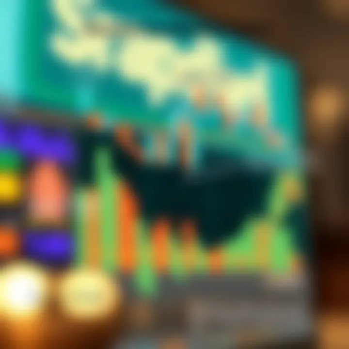 Hammer candlestick pattern signaling potential market reversal