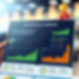 Visual representation of Key Performance Indicators