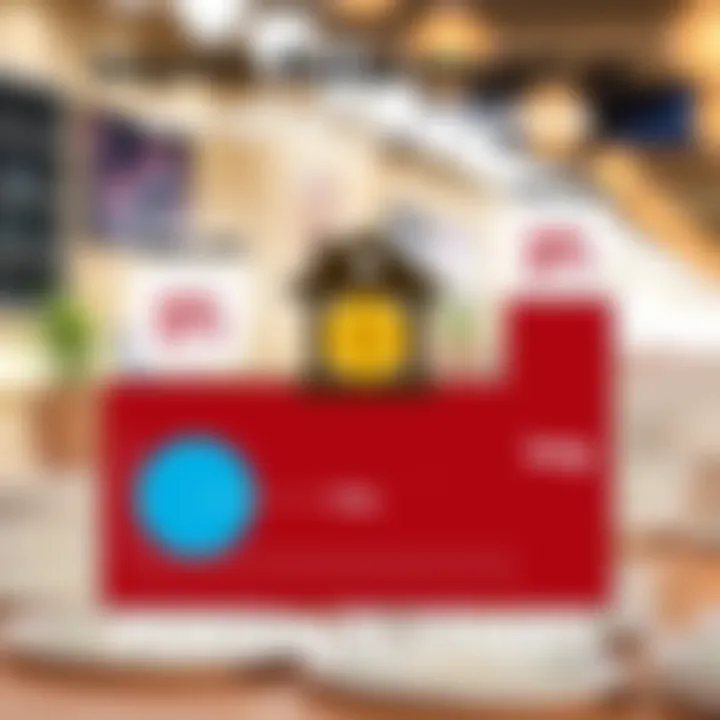 Visual representation of interest rates affecting loan costs