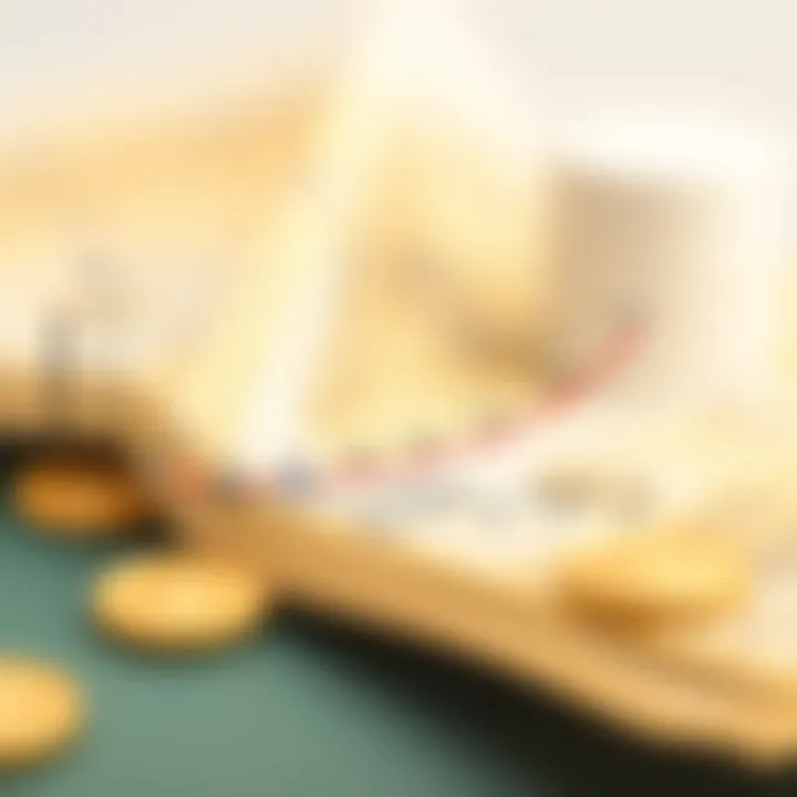 Graph showcasing different loan durations and their effects