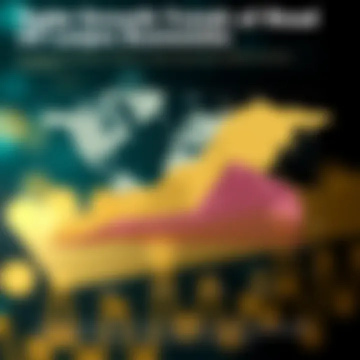 Graph illustrating GDP growth trends of major economies