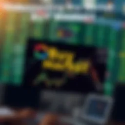 Conceptual representation of buy market in trading