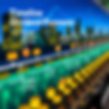 Visual timeline of dividend payment scheduling