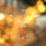 Visual representation of the product life cycle stages